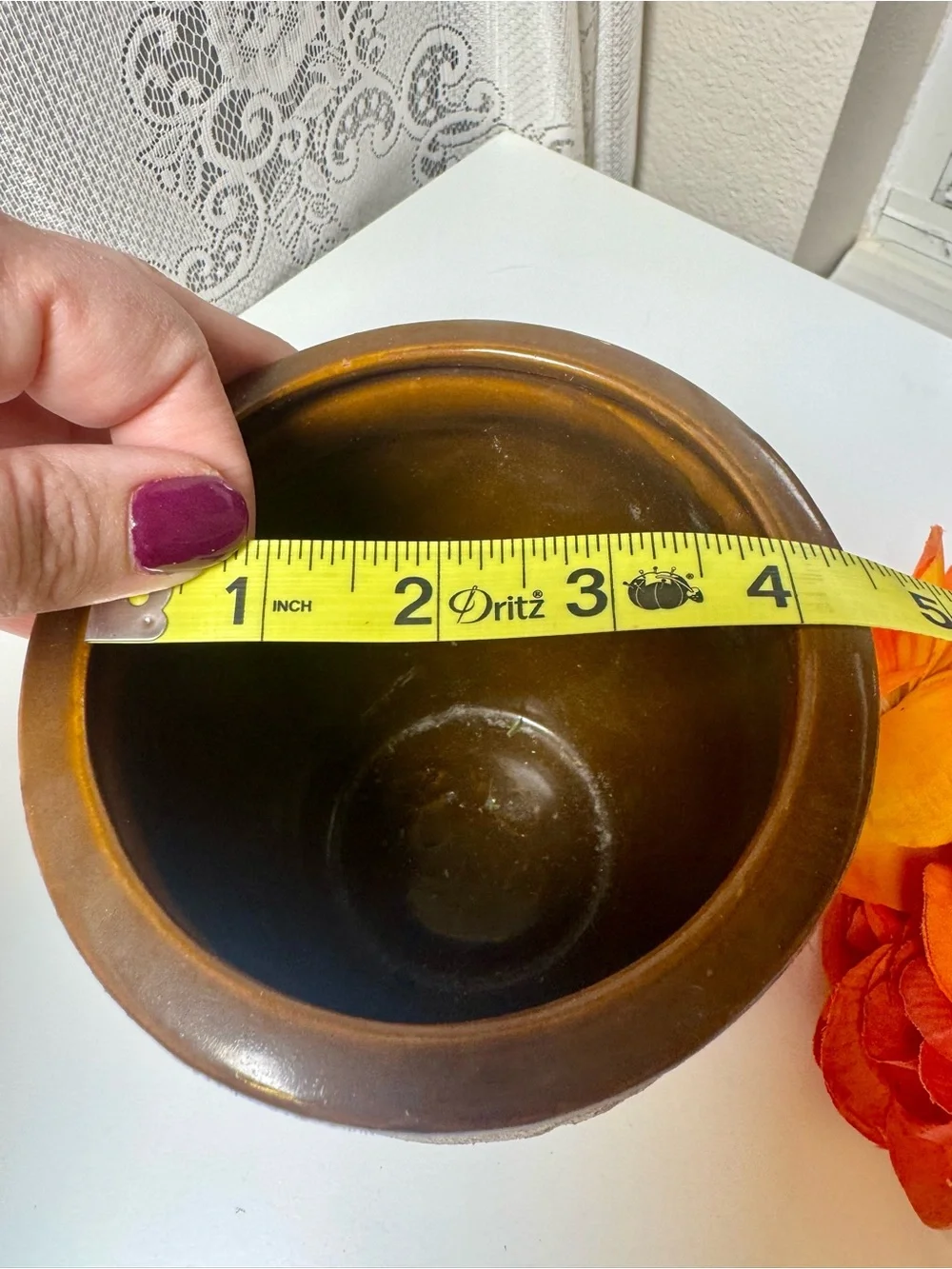 N/A brown ceramic